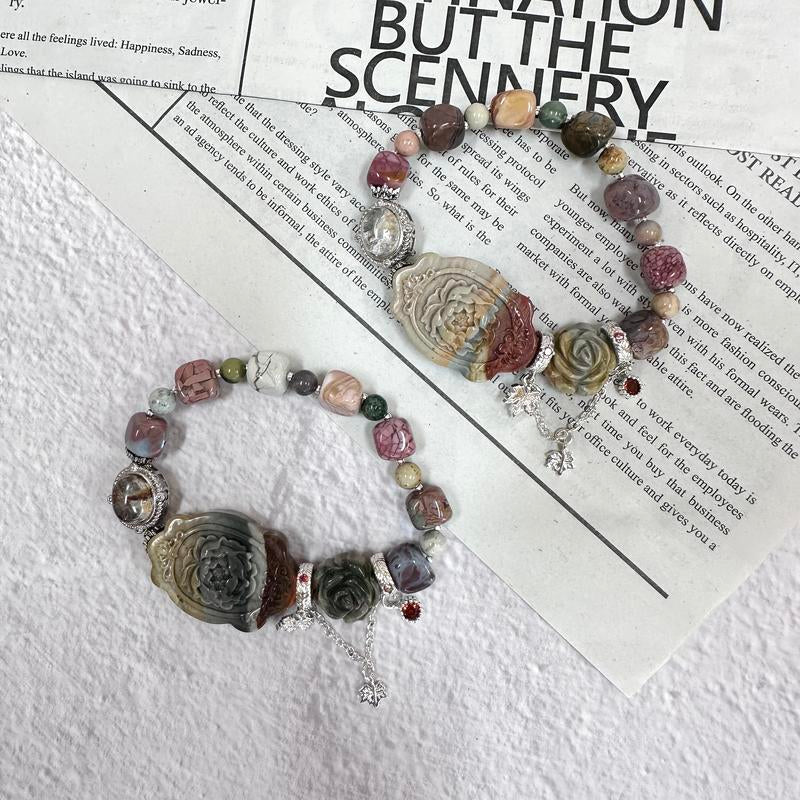 Alashan Agate Bracelet