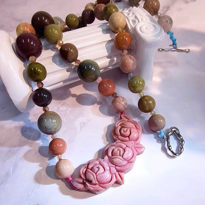 Alashan Agate Bracelet