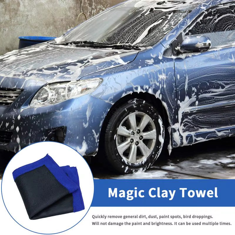 Car Cleaning Magic Sticky Rag Quickly and Efficiently Remove General Dirt/Dust/Paint Spots/Guano Clay Towel Auto Cleaning Cloth