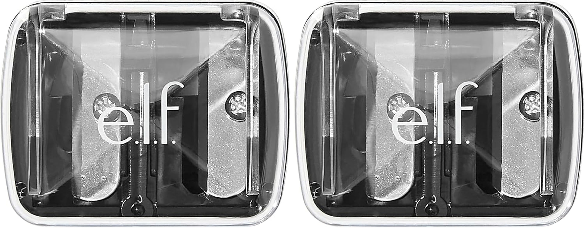 , Dual-Pencil Sharpener, Convenient, Essential Tool, Sharpens, Easy to Clean, Travel-Friendly, Compact, Includes Bonus Small Sharpener