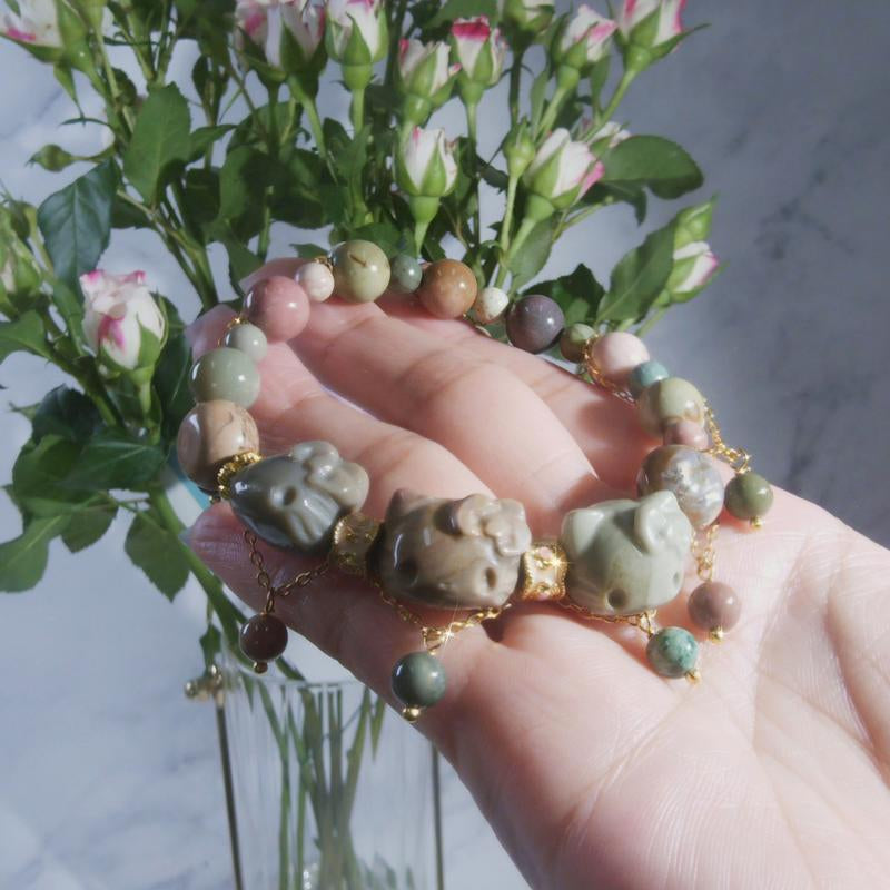 Alashan Agate Bracelet