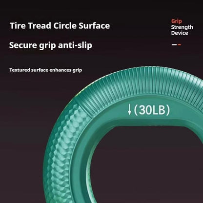 Silicone Grip Strengthener, Hand Grip Exercise Ring for Men & Women, Adjustable Finger & Forearm Workout Tool for Arthritis Rehabilitation, Physical Therapy, Muscle Training