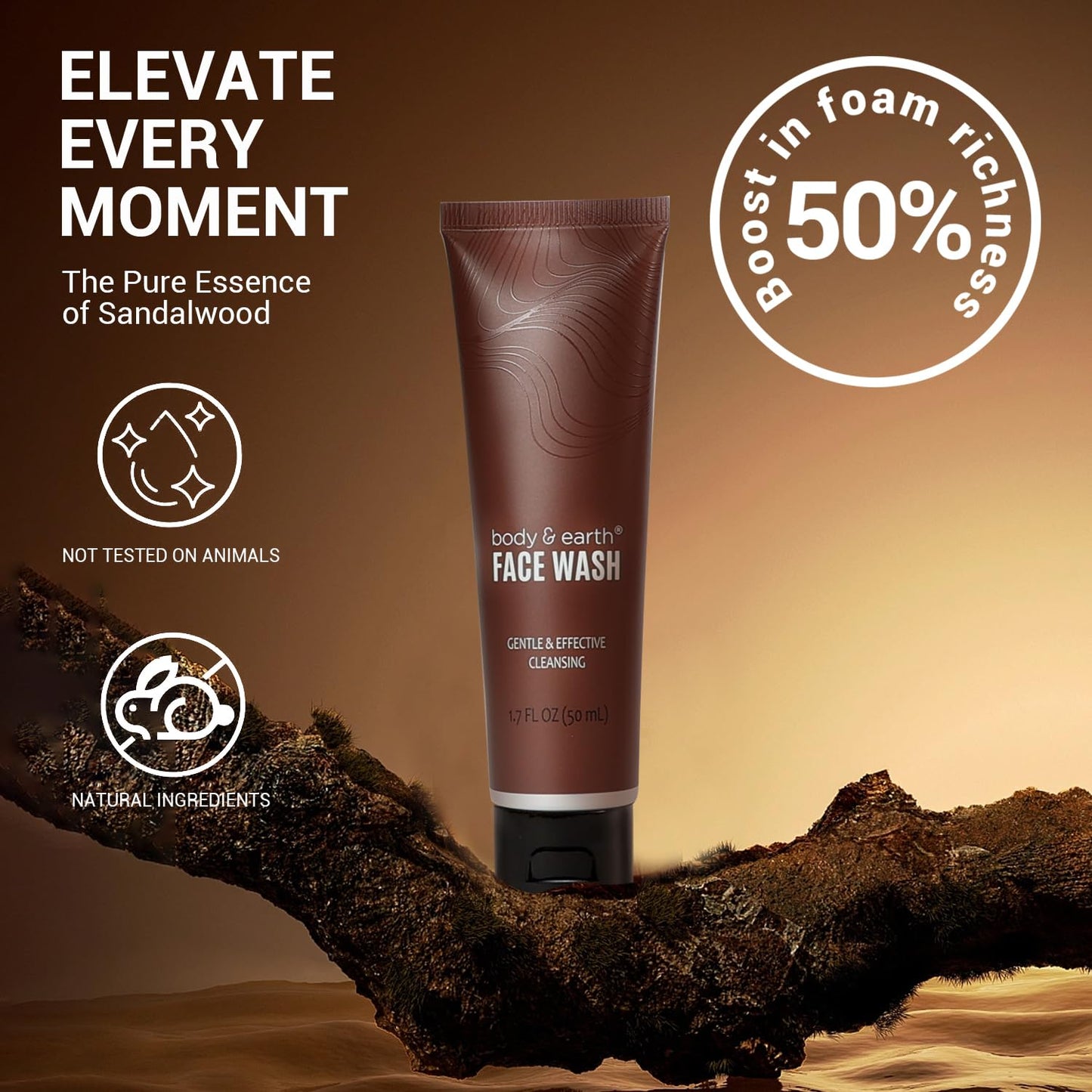 Bath and Body Wash Sets for Men - 8Pcs Spa Baskets Mens Birthday Gifts Sandalwood, Self Care Kit, Husband Men Father'S Day Gifts