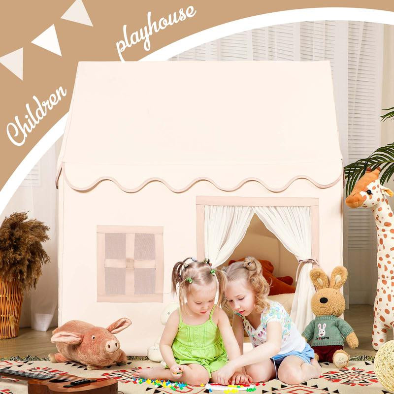 Kids Play Tent Indoor Kids Toys with Star Lights - Toddler Tent Playhouse Tents Outdoor Boys Girls Birthday Gifts