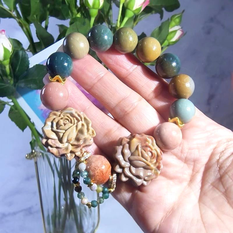 Alashan Agate Bracelet