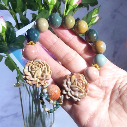 Alashan Agate Bracelet