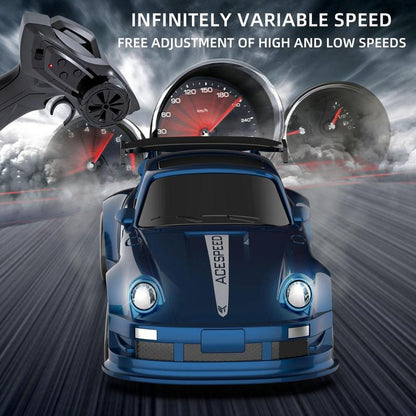 1/64 Mini Rc Drift Car, 1 Box 4Wd High-Speed Remote Control Racing Sports Car with Led Lights, Desktop Entertainment, Birthday Gift for Boys Kids, Kids Toys, Toys for Boys, Kids Toys, Rc Cars