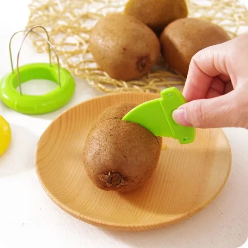 1PC Detachable Kiwi Peeler Fruit Peeler Stainless Steel Salad Cooking Tool Lemon Peeler Kitchen Gadgets and Accessories