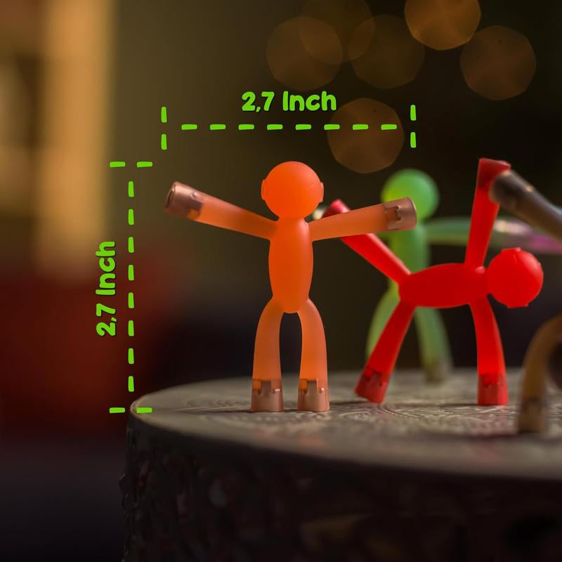 Boxgear Magnet Men – 10-Piece Magnetic Travel Toys: Magnetic Kids Toys, Road Trip Toys for 1-3 | Easter Basket Stuffers for Kids