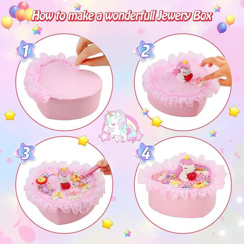 Kids Toys for Ages 5-7 Girls Jewelry,33Pcs Toddler Toys Arts and Crafts DIY Clip on Earrings,Princess Toys Adjustable Ring,Girls Toys for 3 4 5 6 7 8-10 Year Old Birthday Christmas Gifts