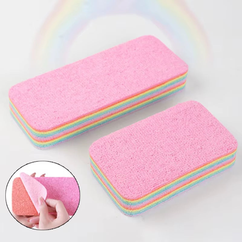 1PC Thickened Kitchen Cleaning Towel 12 Layers Tearable Cleaning Cloth Strong Absorbent Dish Rags Tableware Home Wipe Cloth
