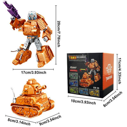 TUNJILOOL Transform Tank Toys into Robots Warriors,Action Figure Transforming Tank-Robots,Deformation Robots Toys Gifts for Kids Toys🔥 Collection