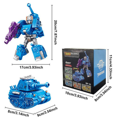 TUNJILOOL Transform Tank Toys into Robots Warriors,Action Figure Transforming Tank-Robots,Deformation Robots Toys Gifts for Kids Toys🔥 Collection